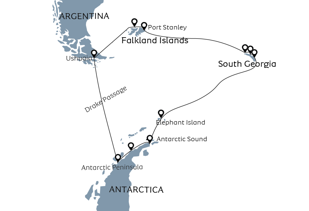 Antarctica, Falkand Islands and South Georgia - 4